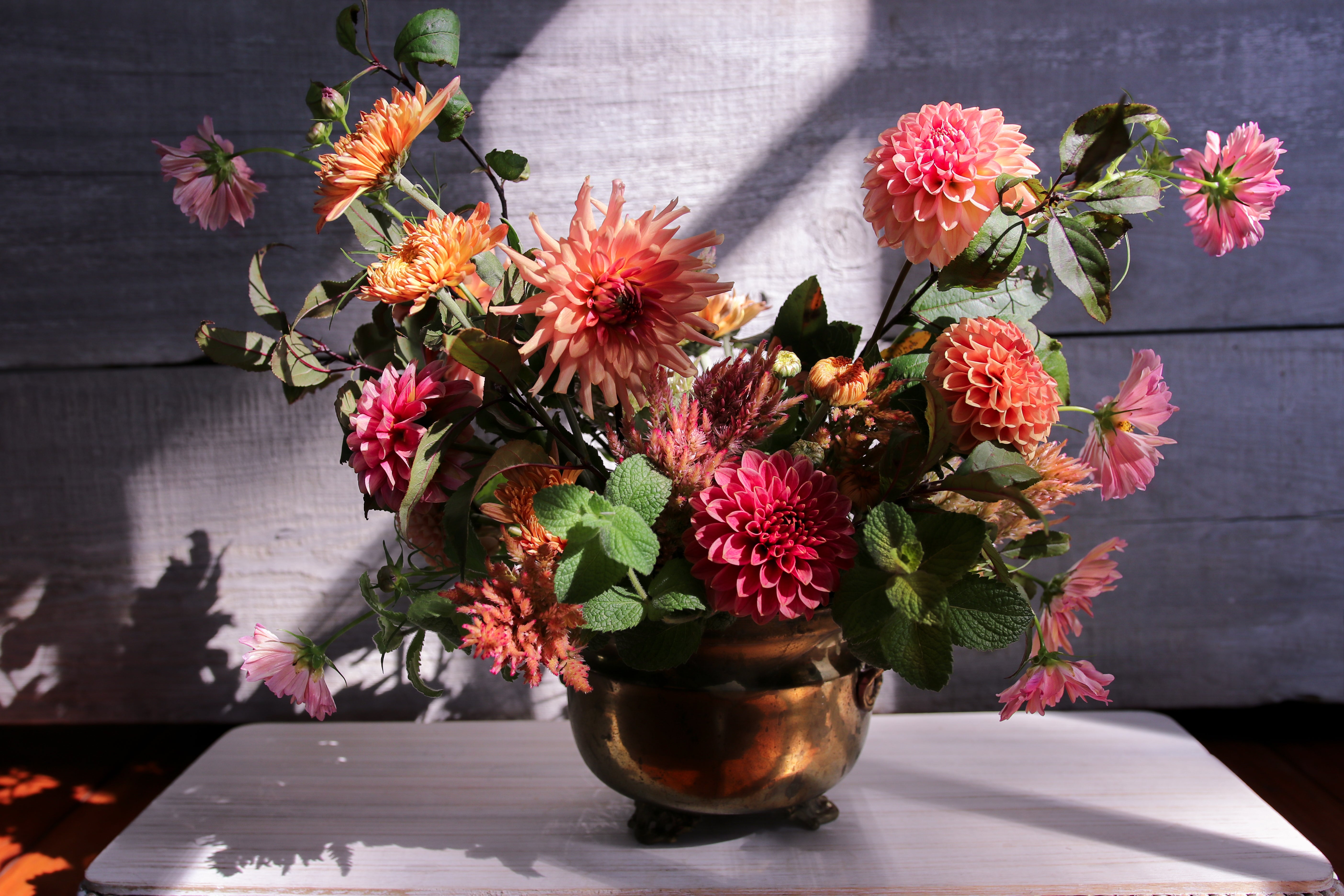 Custom floral arrangement