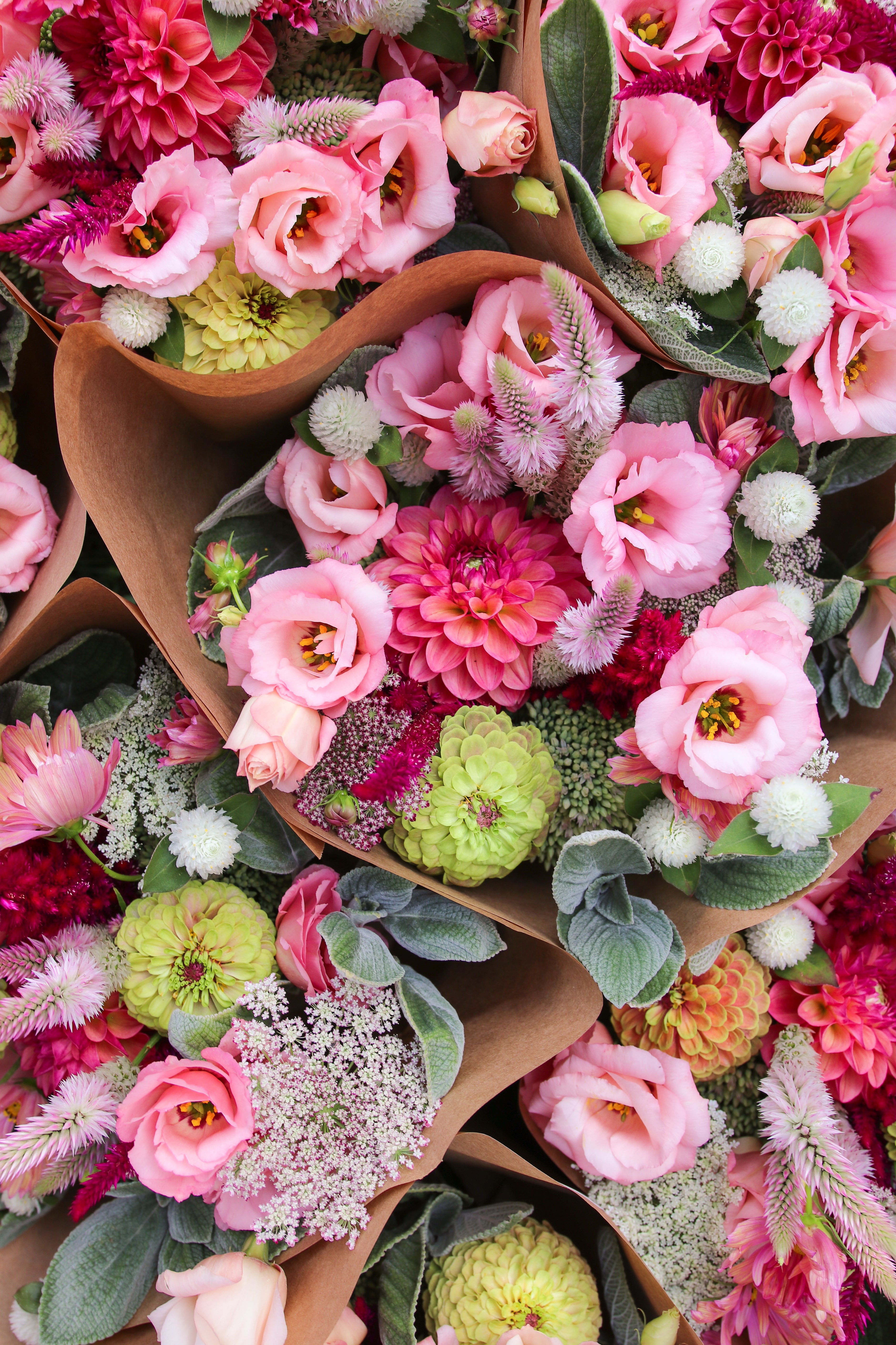 Beautiful farm-fresh bouquet from Graceful Acres