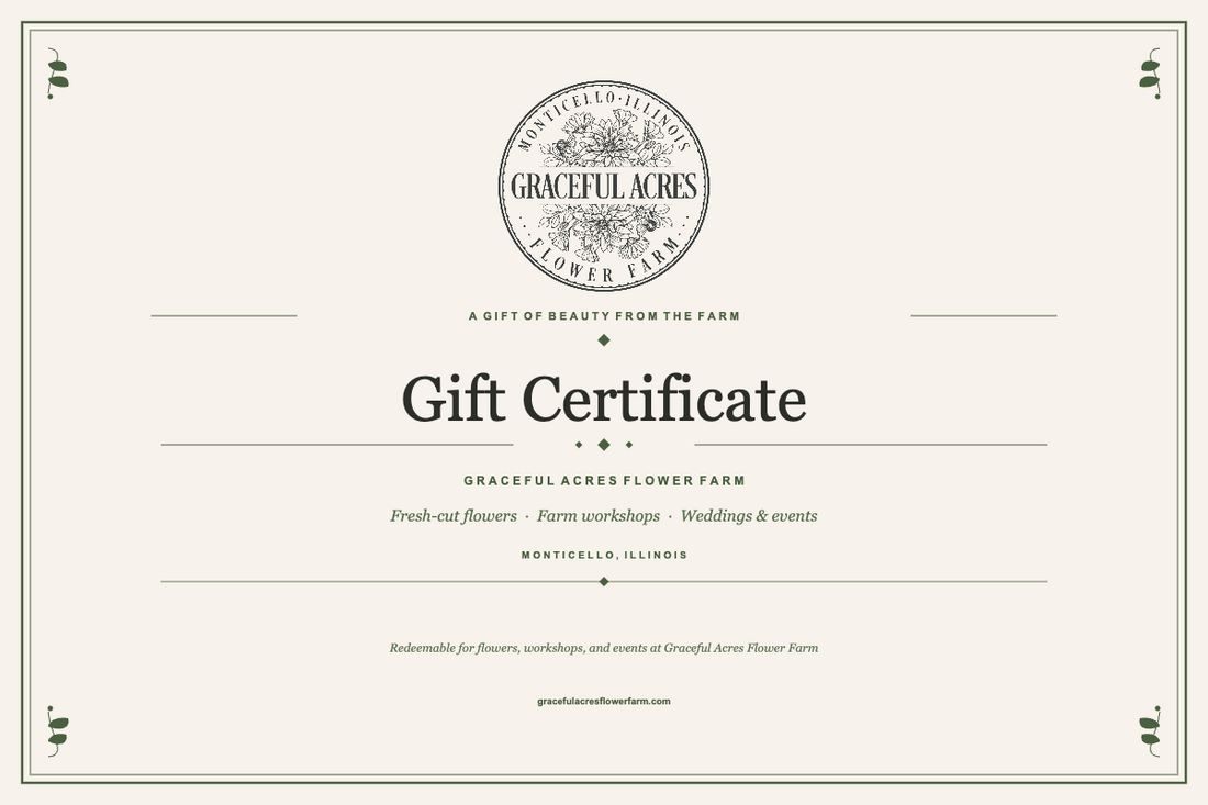 Graceful Acres Gift Certificate